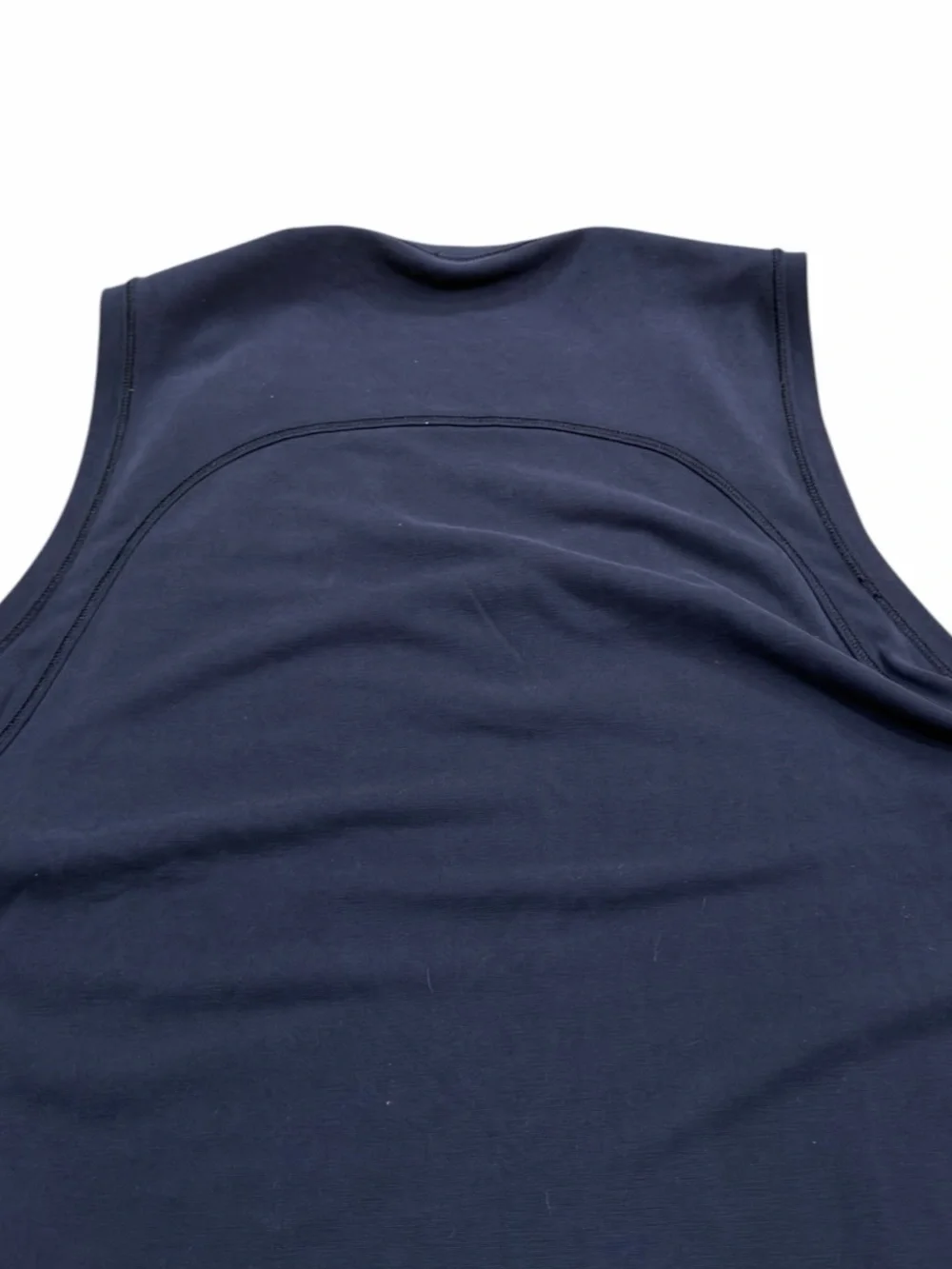Lululemon Seek Softness Yoga Tunic Tank Medium Black Side Slit Modal EUC